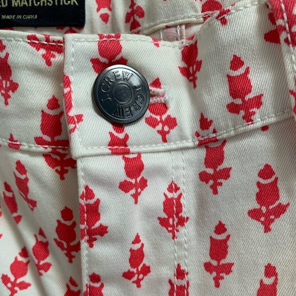 SOLD J.Crew Cropped Matchstick Jeans Thistle Print - Picture 2 of 8
